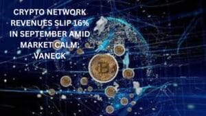 Crypto network revenues slip 16% in September Amid market calm: VanEck
