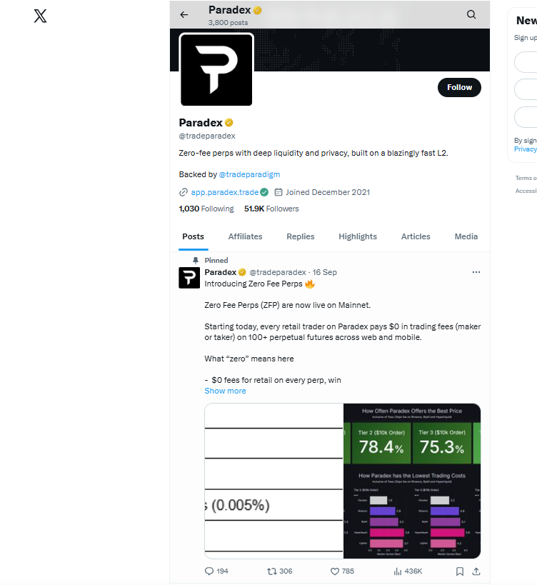 Paradex Review : Super Exchange for Crypto Traders 6 Paradex Review : Super Exchange for Crypto Traders