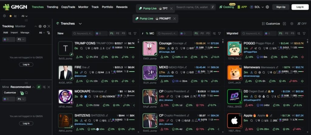 BIT.EU vs. Axiom Trade vs. GMGN.ai vs. Padre.gg: Which Grabs Your Next 10x?