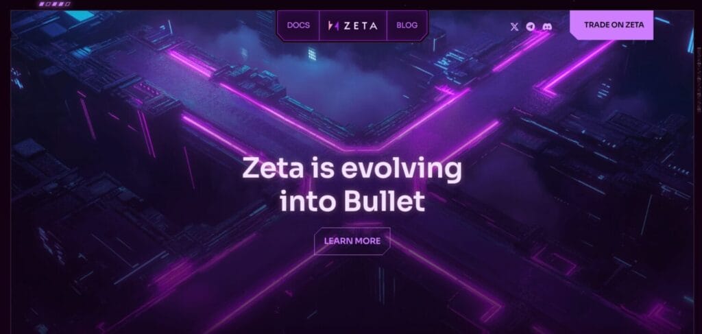 Zeta Review: Solana's Perp Pioneer Evolved into Bullet's L2 Lightning 1 zeta