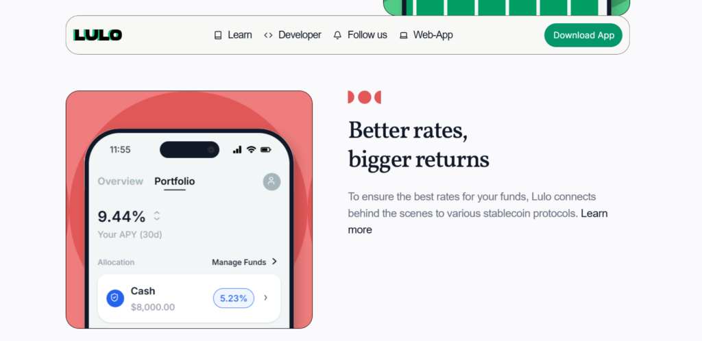 Lulo Review: Simplifying Stablecoin Yields on Solana