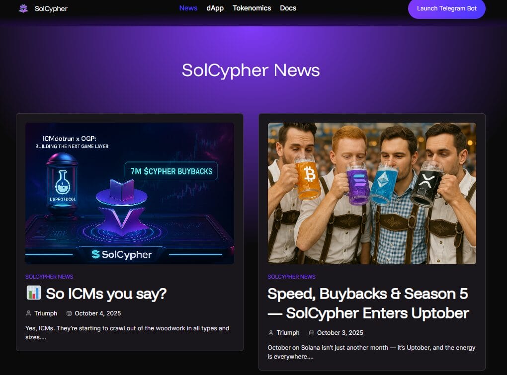 SolCypher Review : Best All-in-One Solana Trading Powerhouse 5 SolCypher Review : Best All-in-One Solana Trading Powerhouse