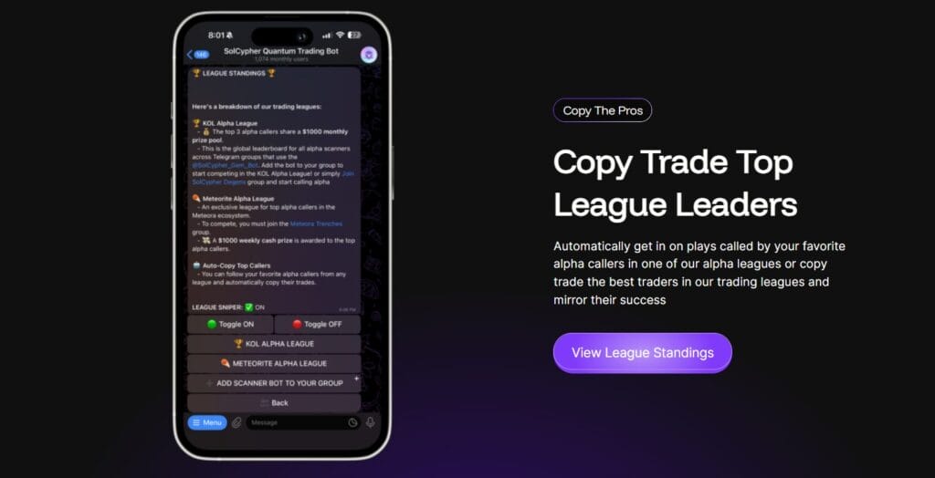 SolCypher Review : Best All-in-One Solana Trading Powerhouse 3 SolCypher Review : Best All-in-One Solana Trading Powerhouse