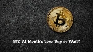 BTC At Month's Low: Buy or Wait?