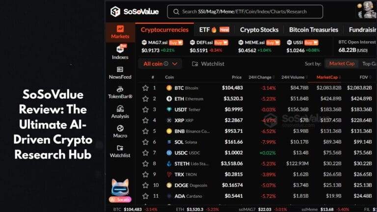 SoSoValue Review: The Ultimate AI-Driven Crypto Research Hub 18 SoSoValue Review: The Ultimate AI-Driven Crypto Research Hub