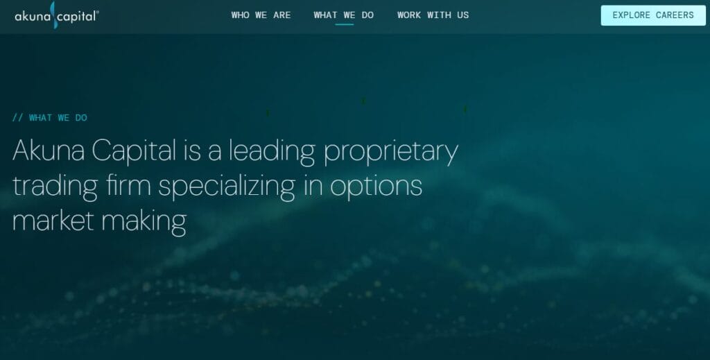 Akuna Capital Review: Technology, Strategy and Global Market Operations 2 Akuna Capital Review: Technology, Strategy and Global Market Operations