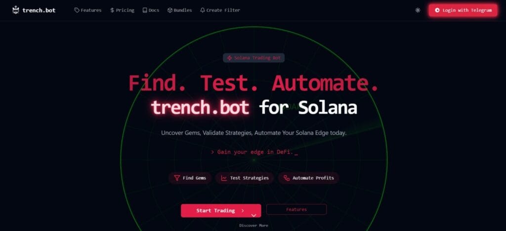 Trench Bot Review: The Ultimate Solana Trading Assistant for Smart Traders 1 trench