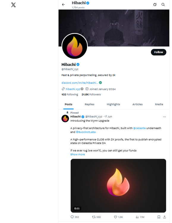 Hibachi Review: Empowering DeFi Traders with Speed, Safety, and Innovation 6 Hibachi Review: Empowering DeFi Traders with Speed, Safety, and Innovation