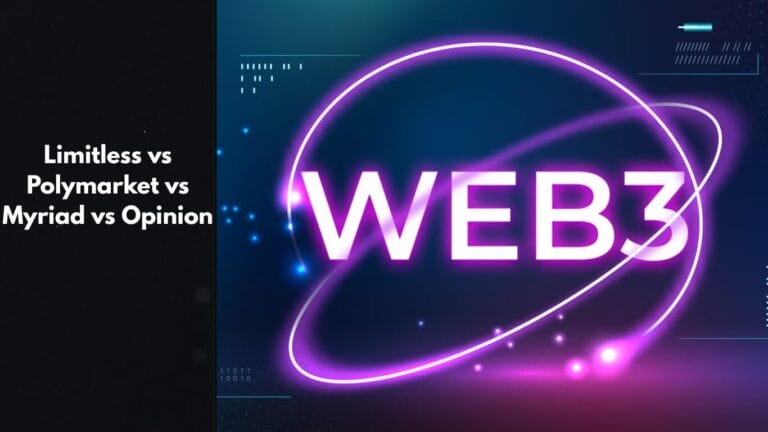 Limitless vs Polymarket vs Myriad vs Opinion: A Complete Web3 Prediction Market Comparison