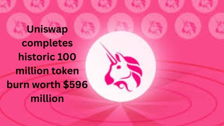 DEX protocol Uniswap completes historic 100 million token burn worth $596 million 4 Uniswap completes historic 100 million token burn worth $596 million