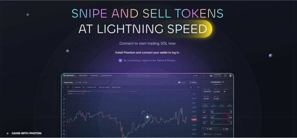 Sol Trading Bot vs GMGN vs Photon vs Mevx