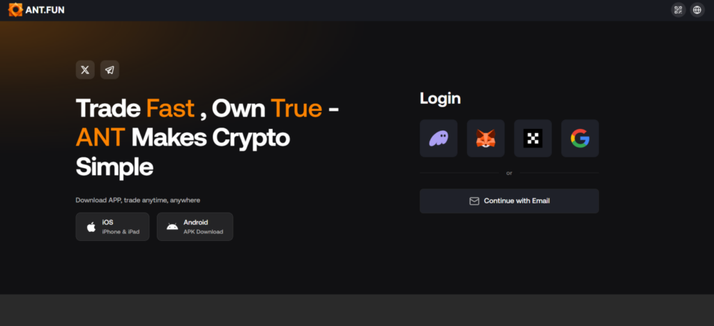 Ant.fun Review: Features, Tools, And Trading Experience 1 Ant.fun Review: Features, Tools, And Trading Experience