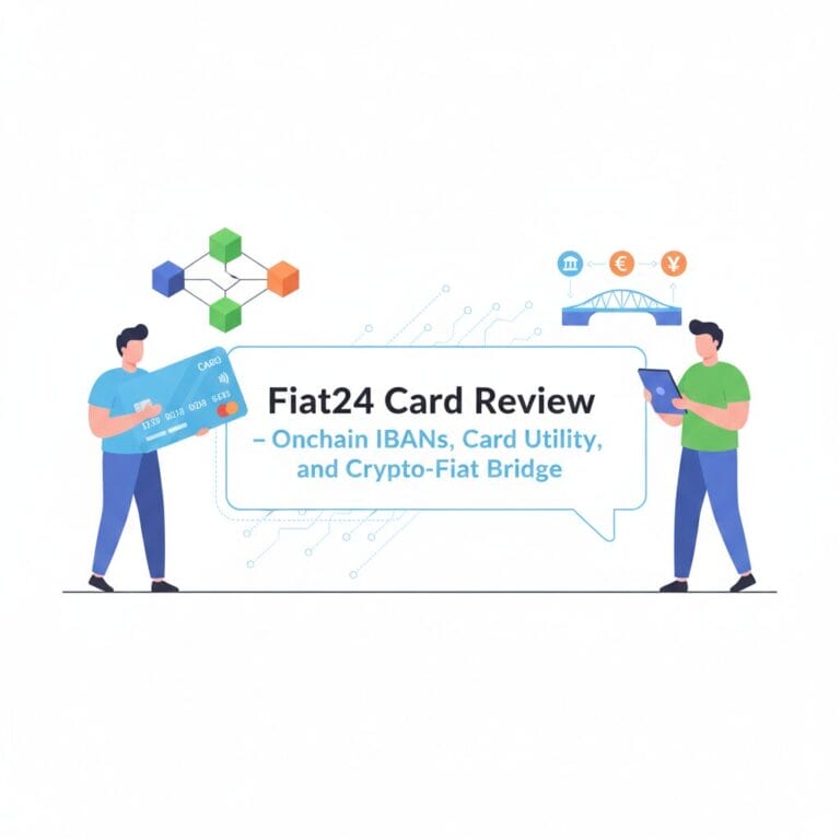 Screenshot Of Fiat24 Crypto Card Review