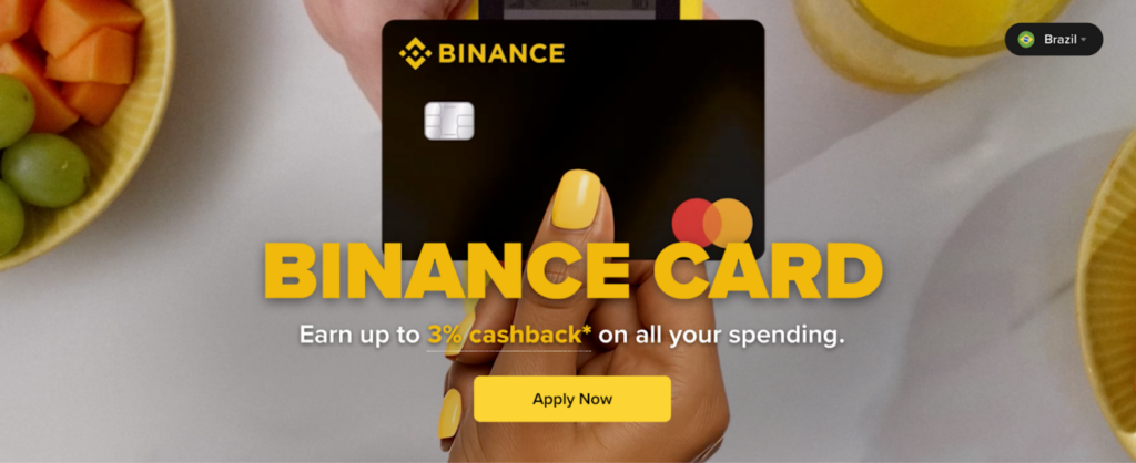 Screenshot Of Binance Card Review - The Most Powerful Crypto Card?