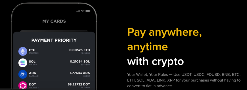 Screenshot Of Binance Card Review - The Most Powerful Crypto Card?