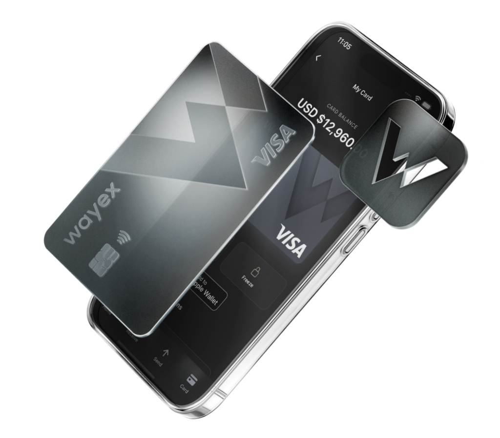 Screenshot Of Wayex Card Review - Spend Crypto Anywhere Now