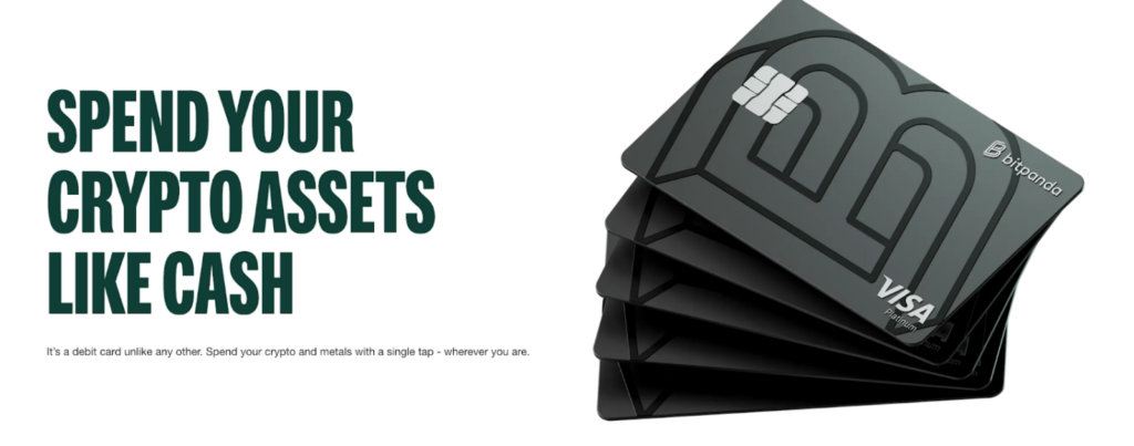 Screenshot Of Bitpanda Card Review - From Investing To Spending Now