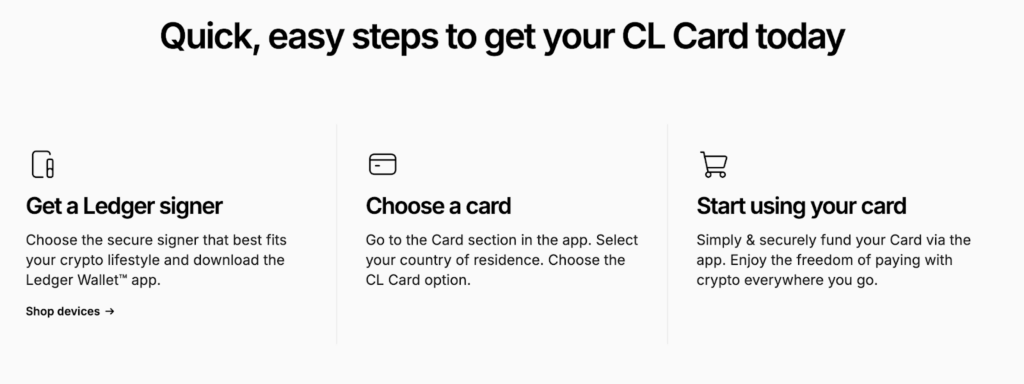 Screenshot Of Ledger Cl Crypto Card Review - The Safest Way To Spend?