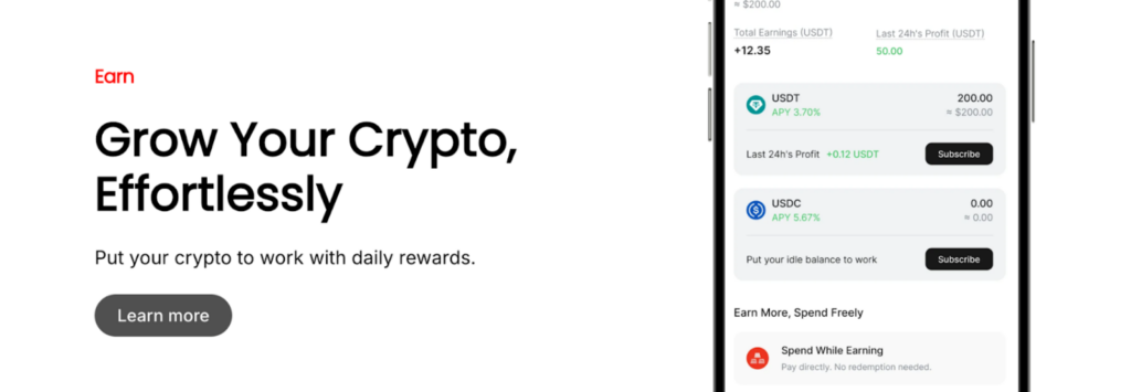 Screenshot Of Redotpay Card Review - Spend Crypto Anywhere Now
