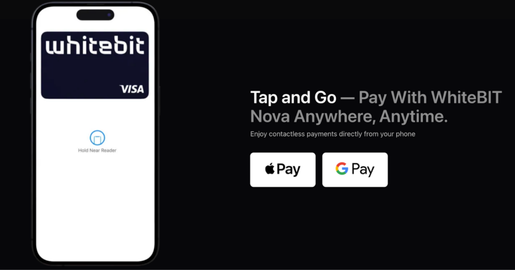 Screenshot Of Whitebit Card Review - Clean, Fast, Reliable Payments