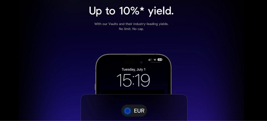 Screenshot Of Deblock Crypto Card Review