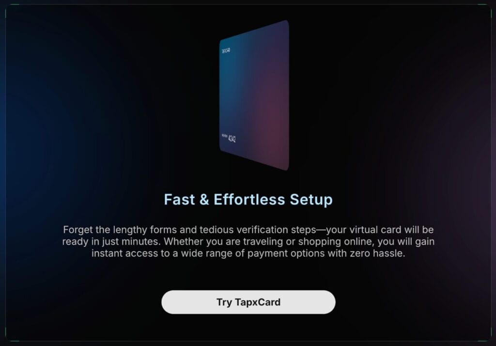 Tapx Crypto Card Review 7 Screenshot Of Tapx Crypto Card Reviewtapx Crypto Card Review
