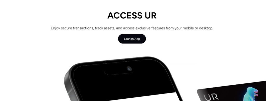 Screenshot Of Ur Crypto Card Review