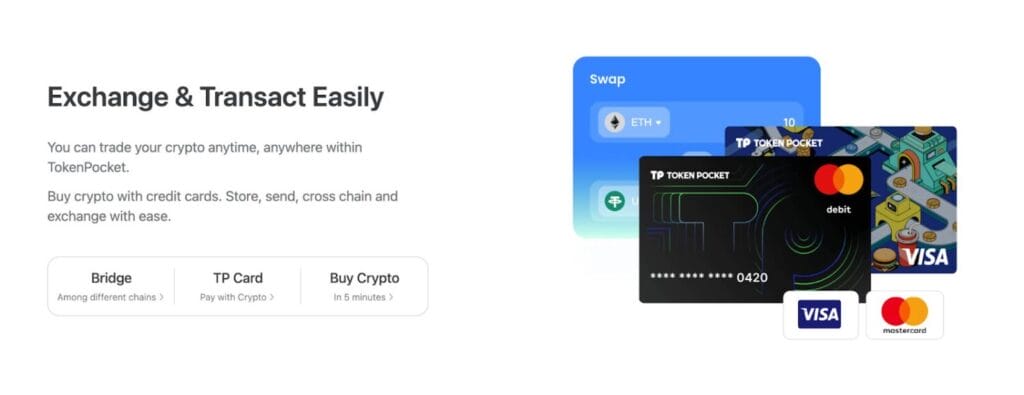 Screenshot Of Tokenpocket Crypto Card Review