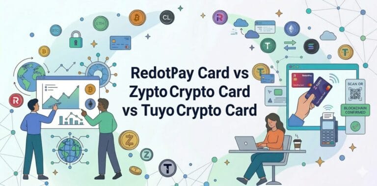 Screenshot Of Redotpay Card Vs Zypto Crypto Card Vs Tuyo Crypto Card