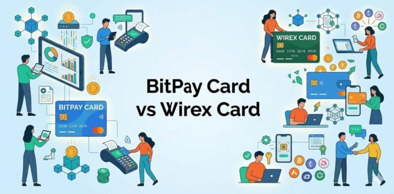 Screenshot Of Bitpay Vs Wirex Crypto Debit Card