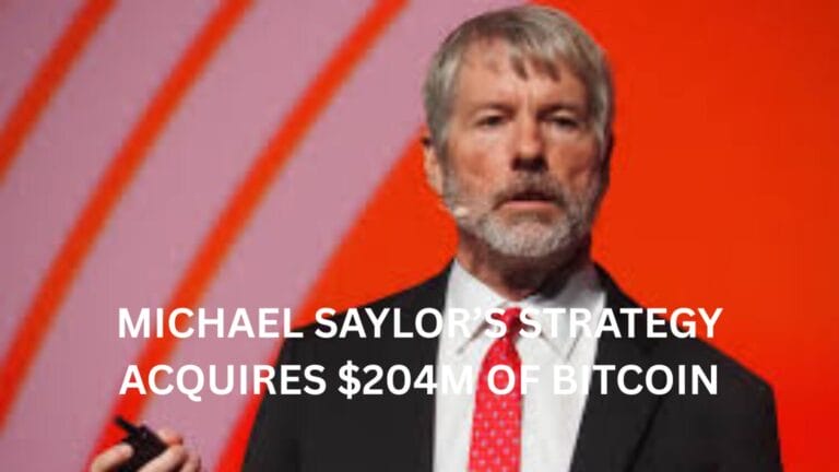 Michael Saylor’s Strategy Acquires $204M Of Bitcoin