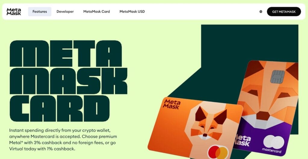 Screenshot Of Metamask Vs Safepal Crypto Card Comparison