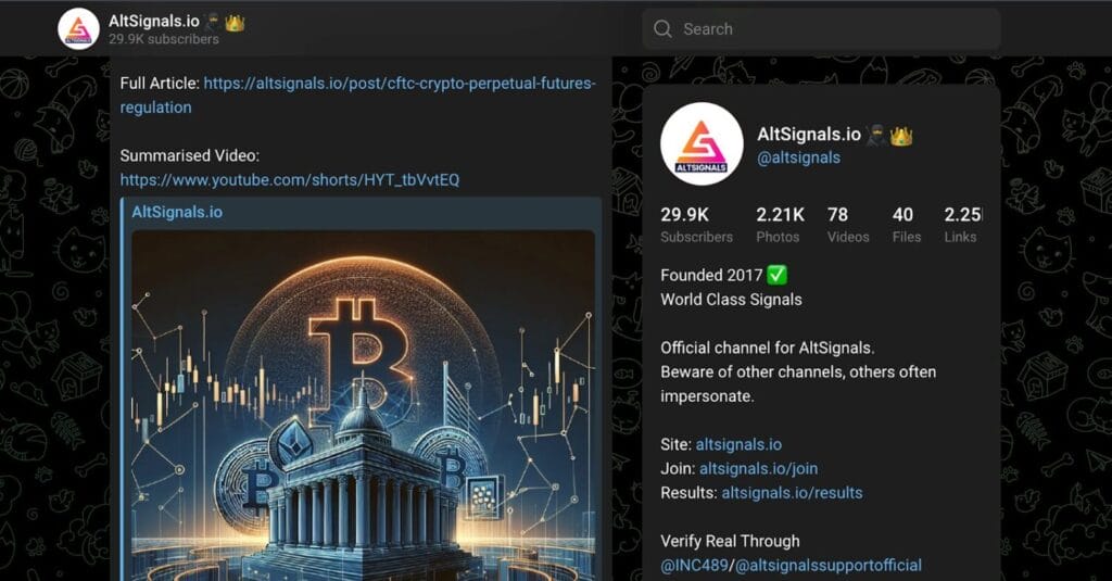 Best Free Crypto Signals Telegram Group In 2026