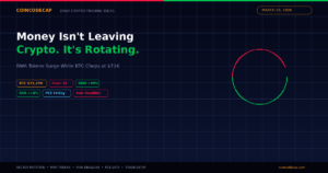 Bitcoin Chops at $71K but RWA Tokens Are Exploding — Here’s Where Smart Money Is Actually Rotating Right Now