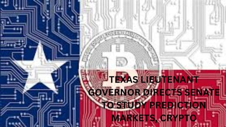 Texas Lieutenant Governor Directs Senate To Study Prediction Markets, Crypto