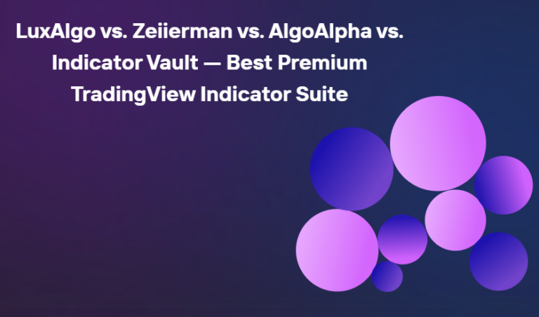 Luxalgo Vs. Zeiierman Vs. Algoalpha Vs. Indicator Vault — Best Premium Tradingview Indicator Suite