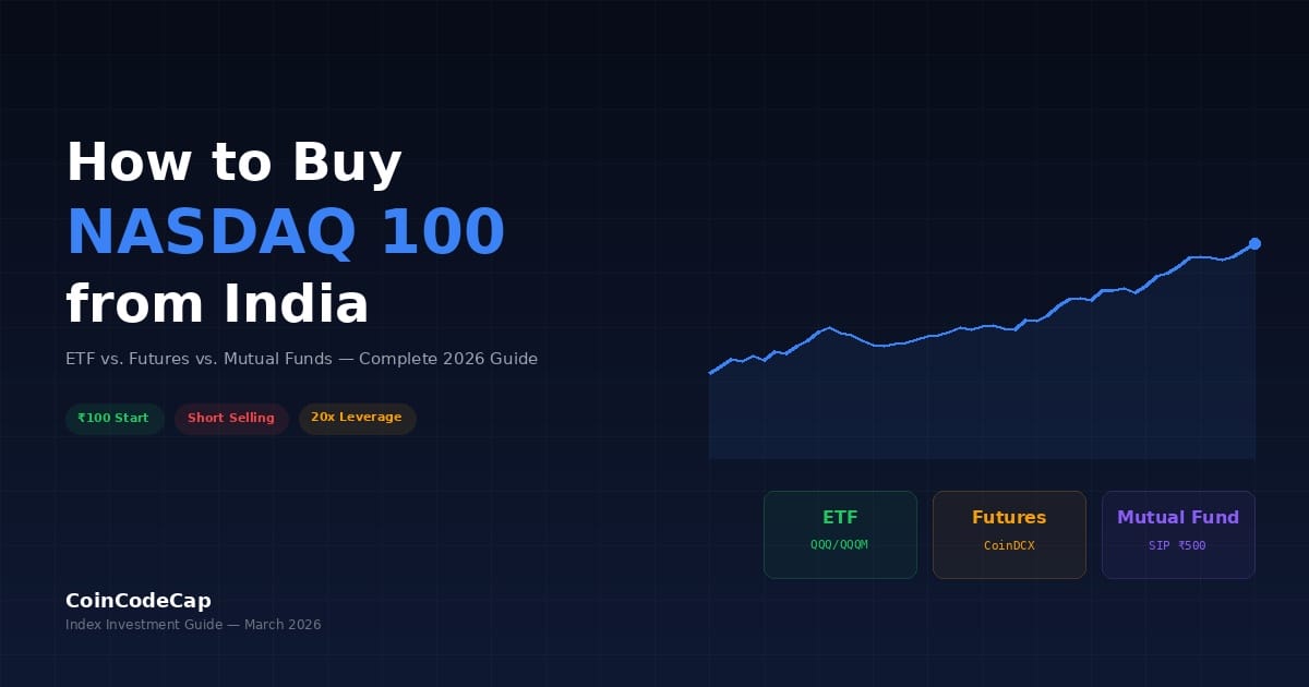 How to Buy NASDAQ 100 from India — ETF vs. Futures vs. Mutual Funds