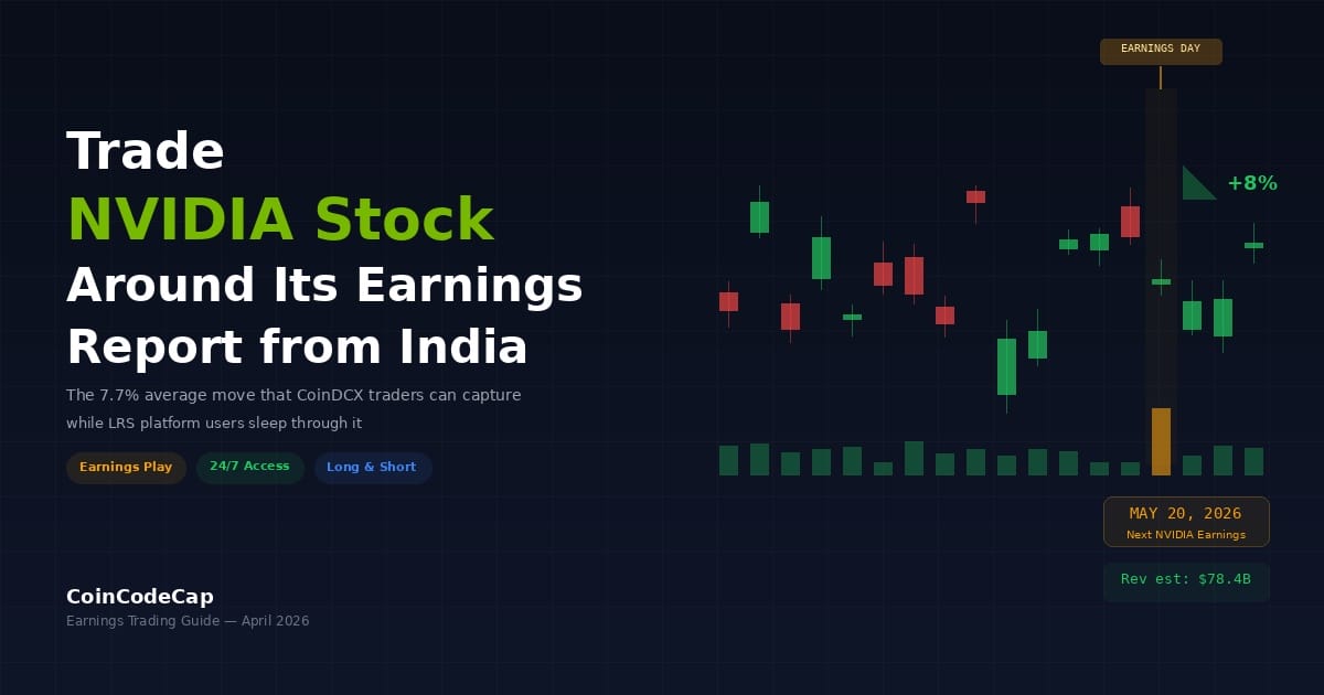 How To Trade Nvidia Stock Around Its Earnings Report From India