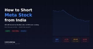 How to Short Meta Stock from India