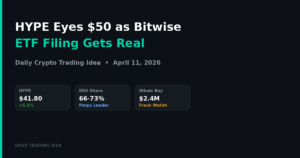 HYPE Eyes $50 as Bitwise ETF Filing Gets Real – Daily Crypto Trading Idea (April 11 2026)