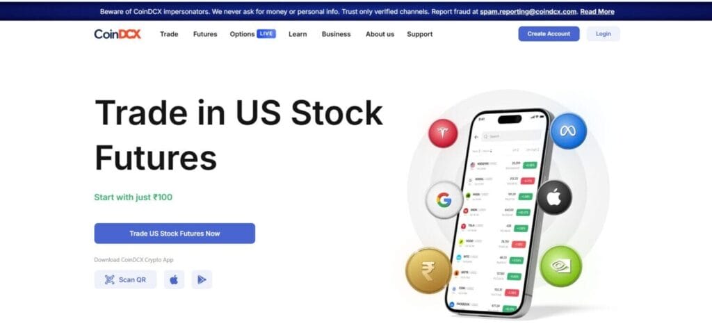 Coindcx Us Futures Vs. Interactive Brokers