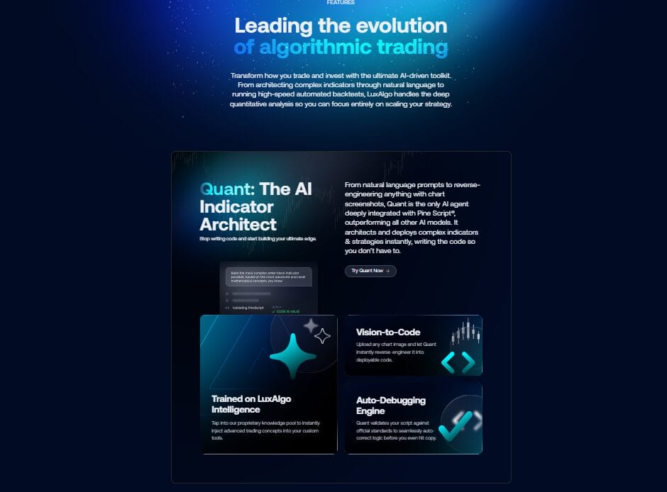 LuxAlgo vs. Zeiierman vs. AlgoAlpha vs. Indicator Vault — Best Premium TradingView Indicator Suite