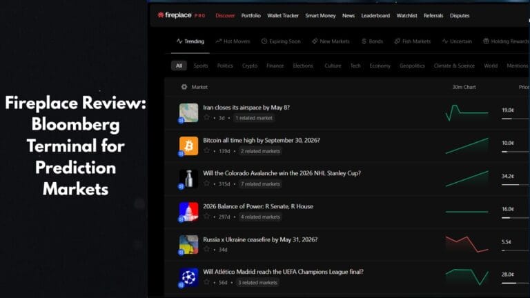 Fireplace Review: Bloomberg Terminal For Prediction Markets