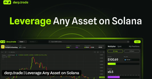 Derp.trade Review: Best Place To Trade Any Solana Asset