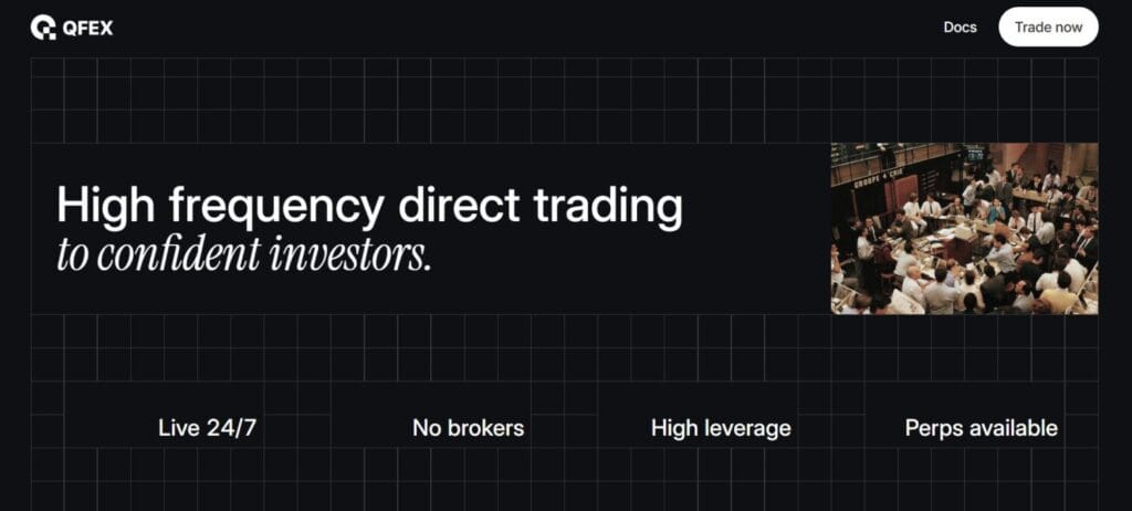 QFEX Review: First 24/7 Brokerless Exchange
