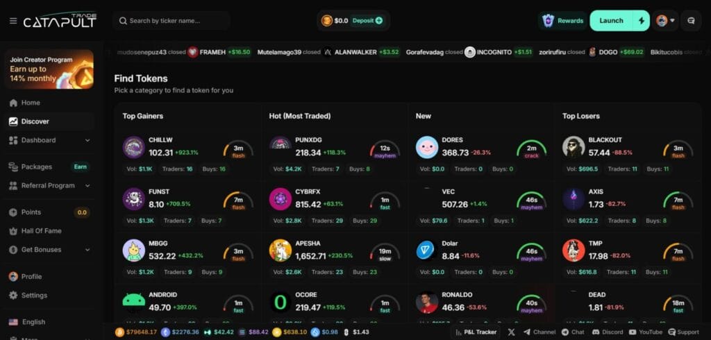 How To Launch A Token On Catapult Trade