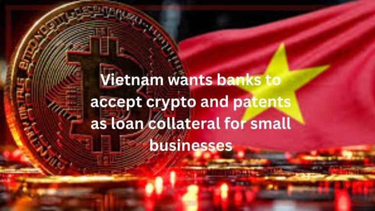 Vietnam Wants Banks To Accept Crypto And Patents As Loan Collateral For Small Businesses