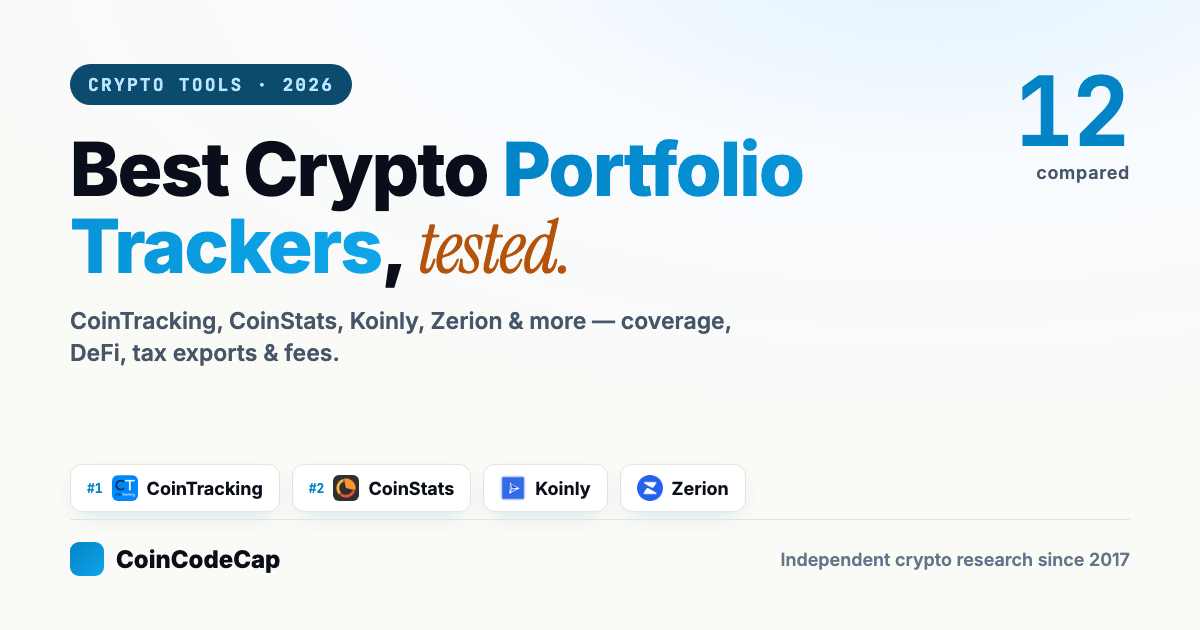 Best Crypto Portfolio Trackers 2026