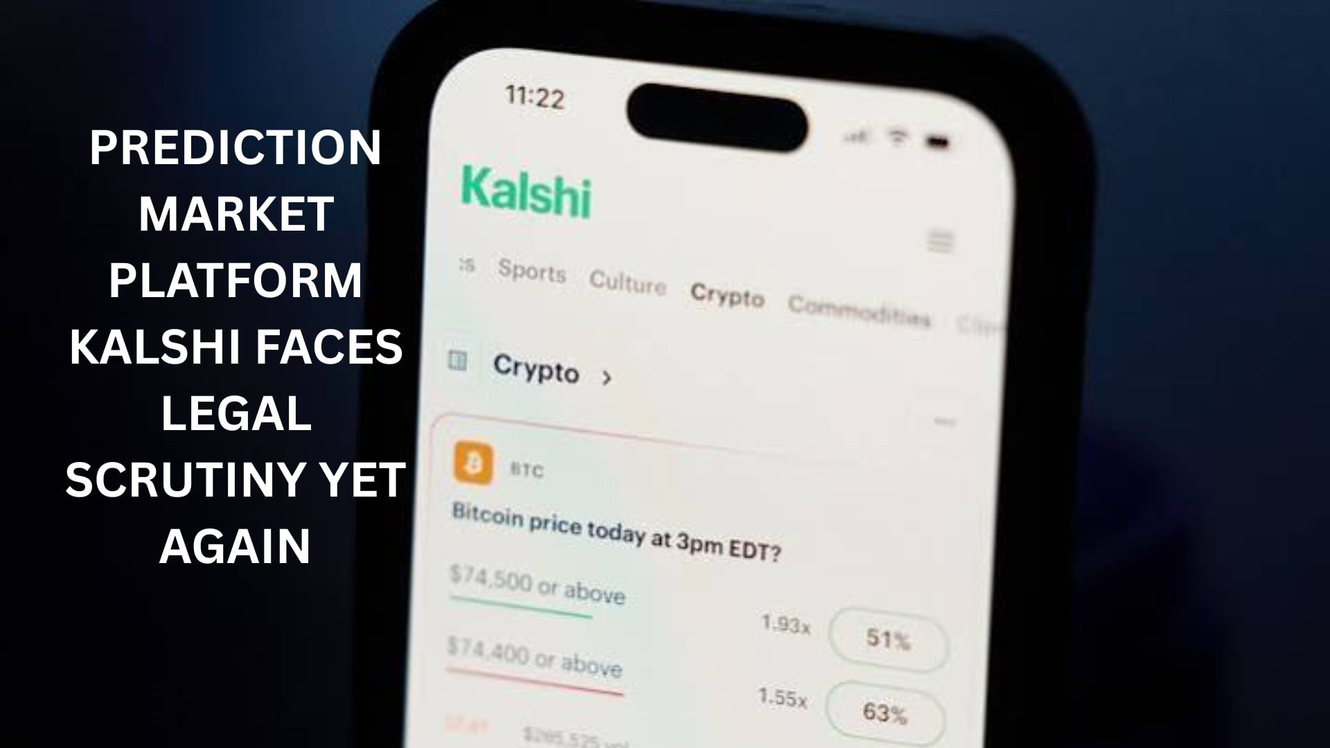 Prediction Market Kalshi Faces Legal Scrutiny Yet Again 12 Prediction Market Platform Kalshi Faces Legal Scrutiny Yet Again