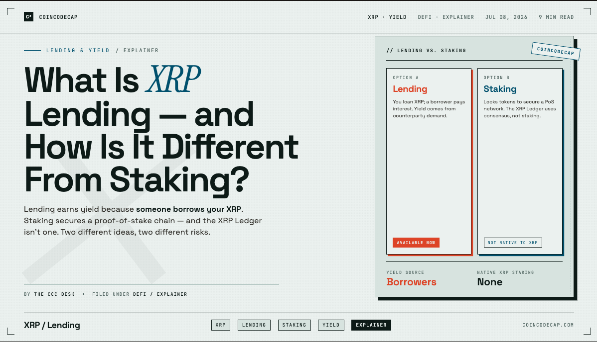 What Is Xrp Lending, And How Is It Different From Staking